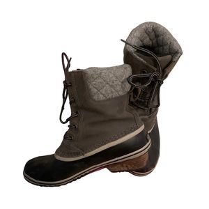 Gray Sorel Boots